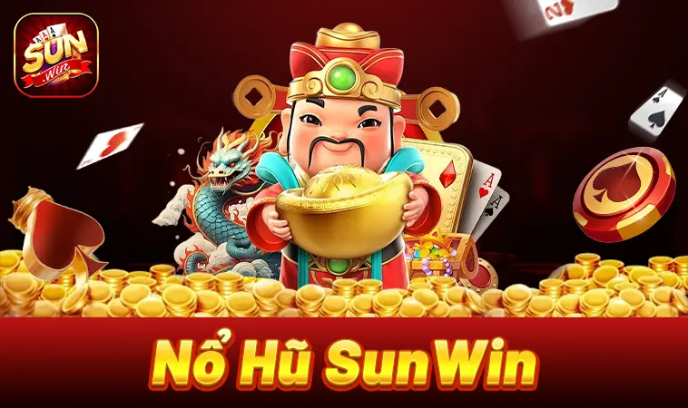 Sảnh nổ hũ Sunwin thiết kế đồ họa đẹp, ấn tượng