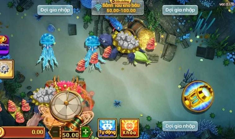 Giao diện chơi bắn cá Vua Hải Tặc SunWin