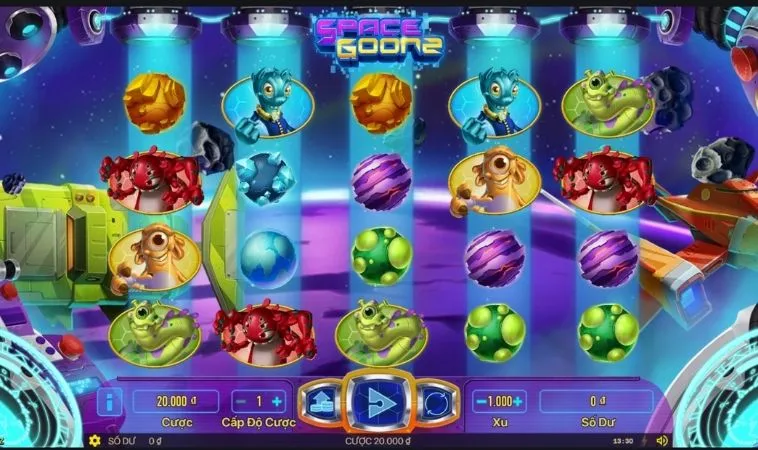 Giao diện chơi game Nổ Hũ Vũ Trụ SunWin